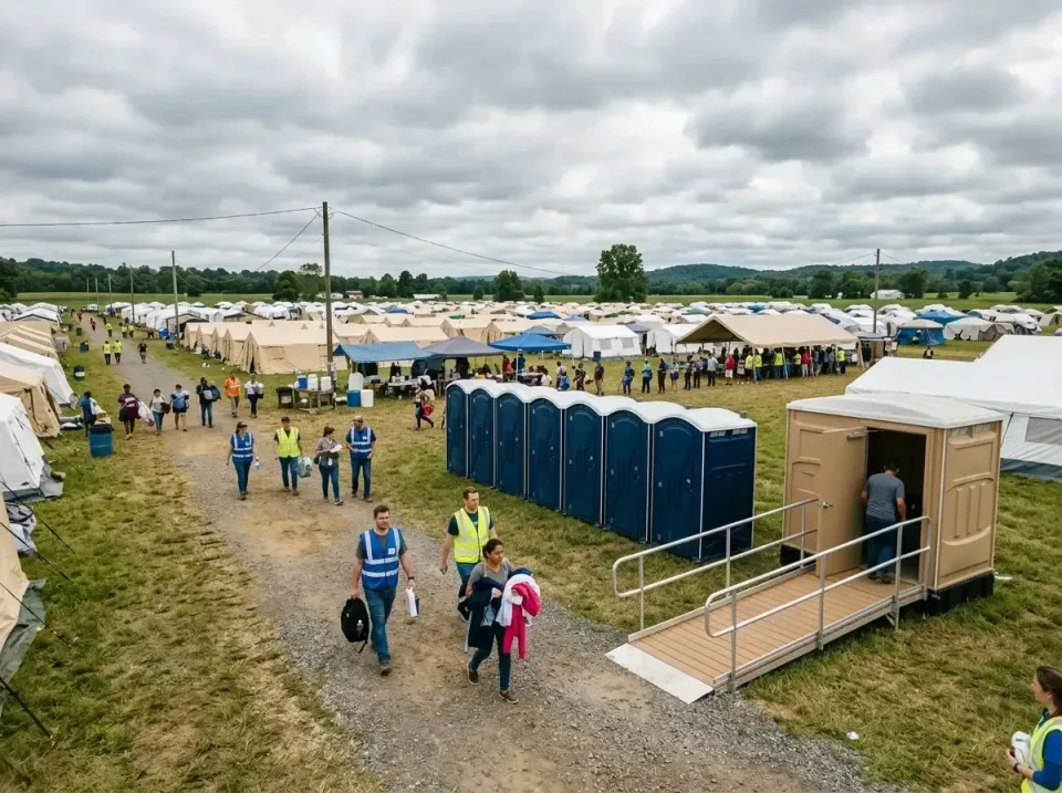 disaster-relief-camp-restrooms-010 — frequently asked questions, Dumpster & Portable Bathrooms Rental in Rosemount, OH